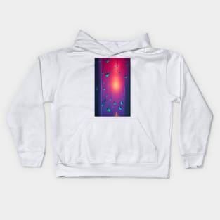 And The Universe Said I Love You Because You Are Love Kids Hoodie